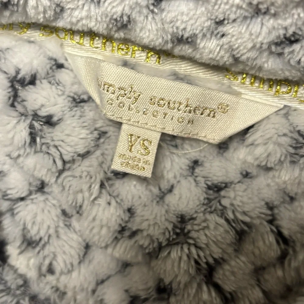 SIMPLY SOUTHERN Girl’s Pullover Sherpa Fleece Jacket